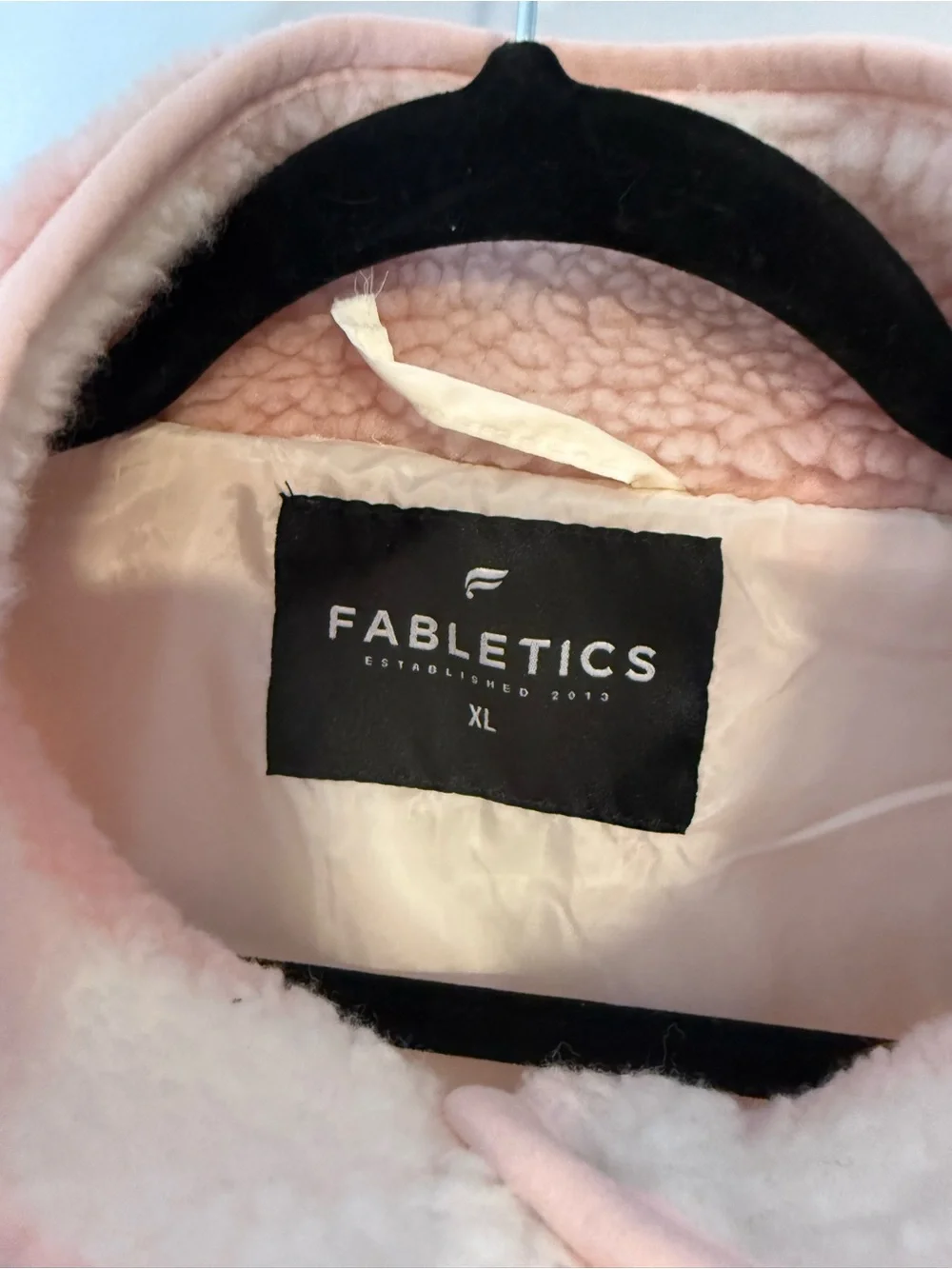 Fabletics cozy pink